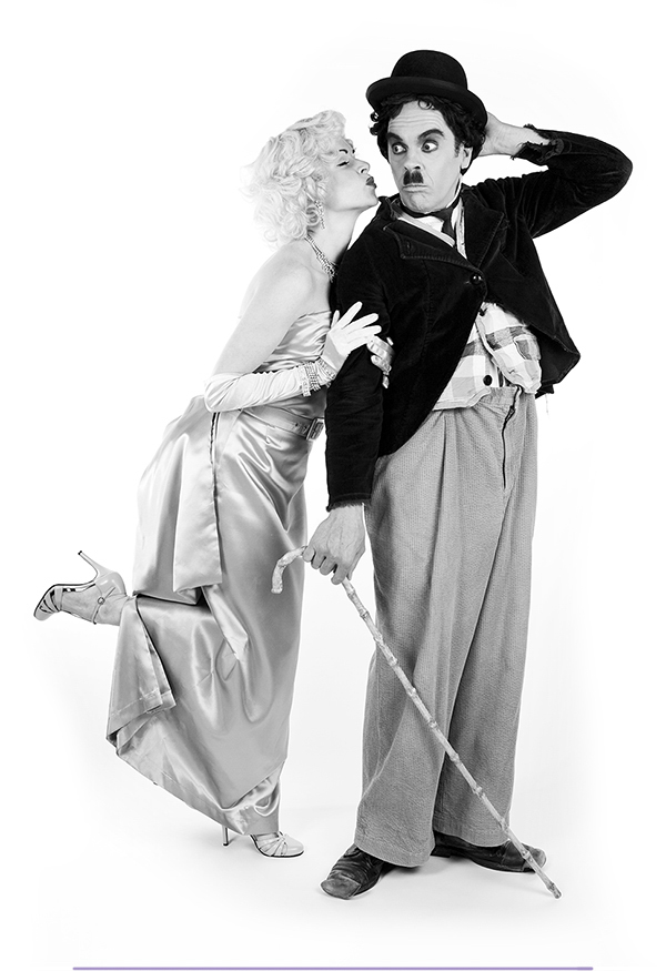 Photo de Mario Diamond en Charlie Chaplin avec Marilyn